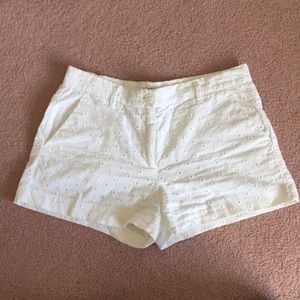 Gap Midrise Shorts in White